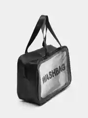 Черный косметичка дорожная Washbag, водонепроницаемая