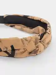 Белый ободок для волос