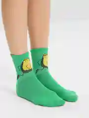 Лесной зеленый носки женские