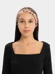 Коралловый повязка на голову женская - чалма