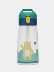 Бутылка для воды детская, с трубочкой, BPA Free, непроливайка, 500 мл, от 3 лет