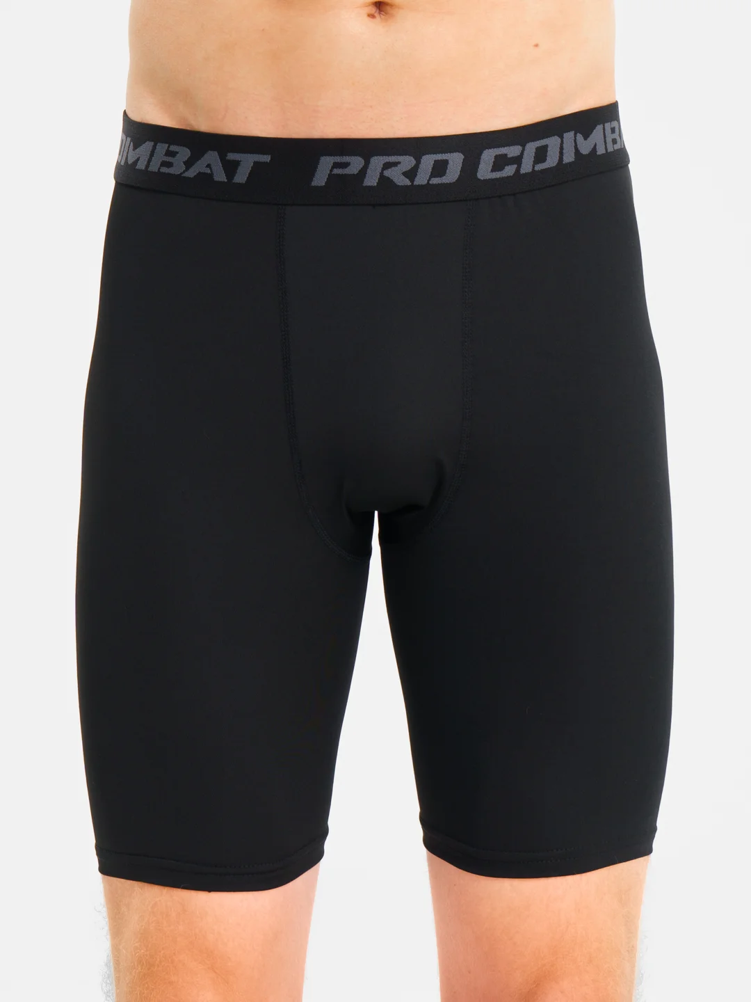 Угольный спортивные мужские шорты тайтсы Pro Combat, компрессионные