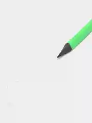 Карандаш простой чернографитовый, пластиковый, с ластиком, "NEON"