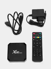 Приставка для цифрового телевидения, ТВ-тюнер, X96 mini Android TV BOX 2 ГБ