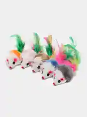 Погремушка-игрушка для кошки "Мышь", 1-5 штук