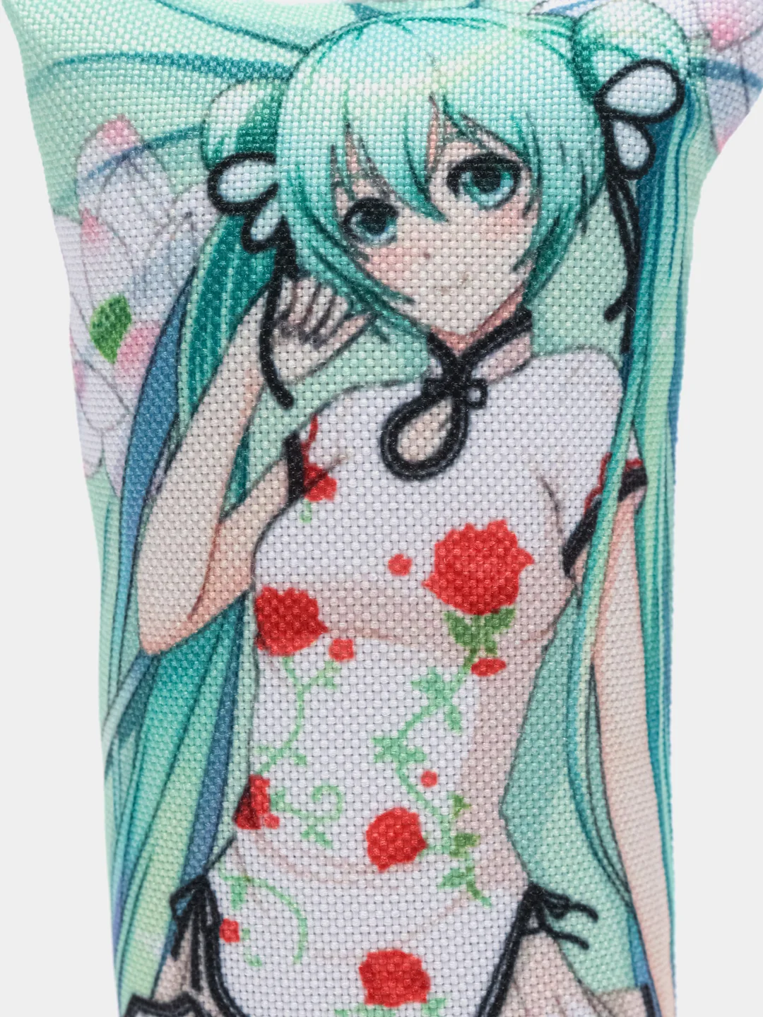 Зеленый дакимакура мини Hatsune Miku (Хатсуне Мику)