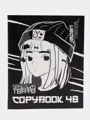 Тетрадь "Аниме", 48 листов, клетка А5, Аниме TikTok Girl