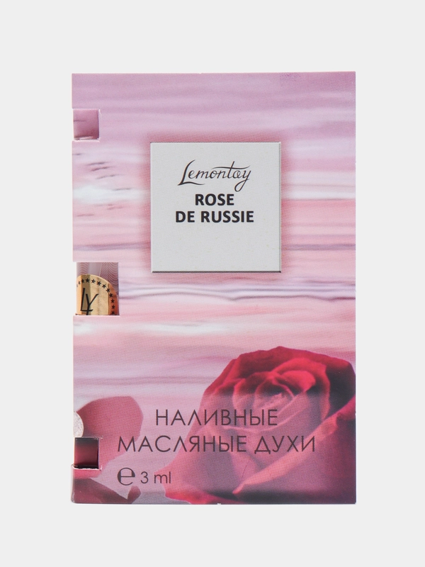 Lemontay масляные духи женские или унисекс №968: Rose de Russie (Роза де роузи), 3 мл