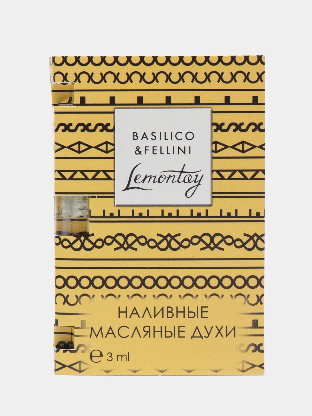 Lemontay масляные духи женские или унисекс №978: Basilico&fellini, базилико феллини, 3 мл