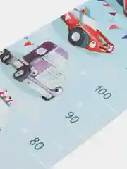 Синий именной ростомер