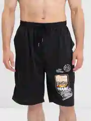 Черный шорты мужские спортивные