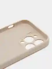 Бежевый чехол на iPhone 13 pro / 12 / 12 Pro с принтом