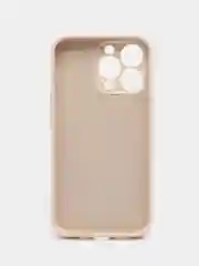 Бежевый чехол на iPhone 13 pro / 12 / 12 Pro с принтом
