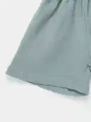 Голубой костюм детский, из муслина
