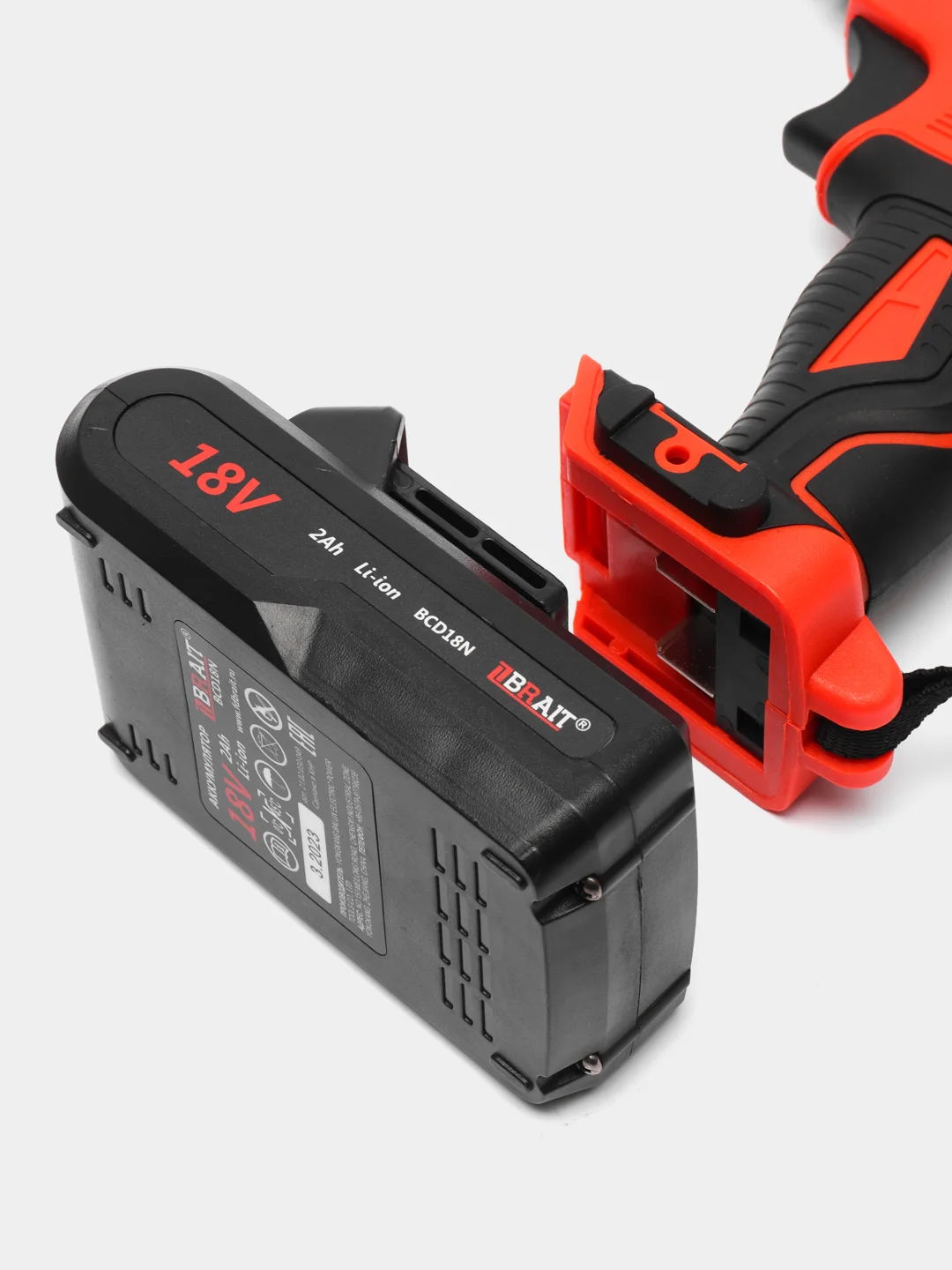 Дрель аккумуляторная BRAIT BCD18N