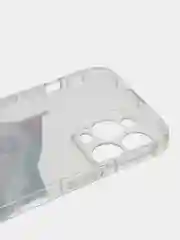 Белый чехол на iPhone 13 pro / 12 / 12 Pro с принтом