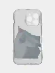 Белый чехол на iPhone 13 pro / 12 / 12 Pro с принтом
