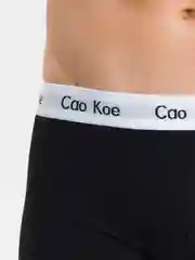 Черный мужские трусы боксеры CaoKoe