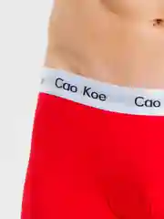 Красный мужские трусы боксеры CaoKoe