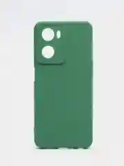 Зеленый чехол для Oppo A57 (4G), Oppo A57S (Оппо А57/Оппо А 57S), силиконовый, матовый