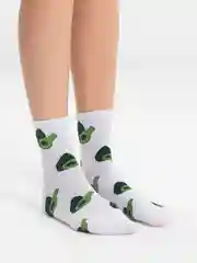 Белый носки Авокадо