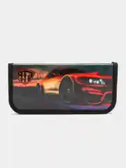 Пенал школьный "GTR" для мальчиков, на молнии, 19 х 9 см
