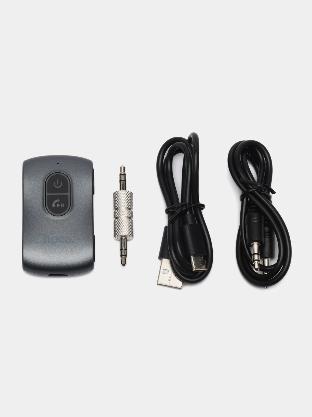 Автомобильный Bluetooth ресивер Hoco E73, AUX 3.5 мм