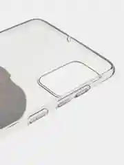 Бежевый чехол на Samsung Galaxy A71 4G / Самсунг А71 4G прозрачный, с рисунком, защита камеры