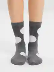 Серый женские зимние носки