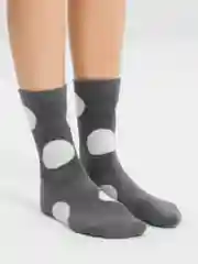 Серый женские зимние носки