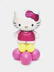 Воздушный шар "Котёнок с бантом Хелло Китти" Hello Kitty (набор для самостоятельной сборки)