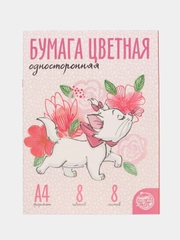 Бумага цветная А4, 8-16 листов, 8-16 цветов, наборы по 1, 4, 7, 10, 25 штук