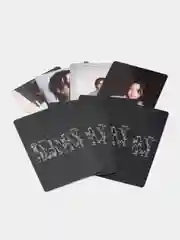 Голубой карточки K-POP BTS, RM, Jin, Suga, J-Hope, Jimin, V, Jungkook