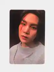 Голубой карточки K-POP BTS, RM, Jin, Suga, J-Hope, Jimin, V, Jungkook