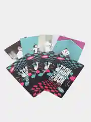 Лавандовый карточки K-POP BTS, RM, Jin, Suga, J-Hope, Jimin, V, Jungkook