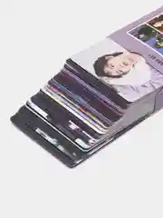Фиолетовый карточки K-POP BTS, RM, Jin, Suga, J-Hope, Jimin, V, Jungkook