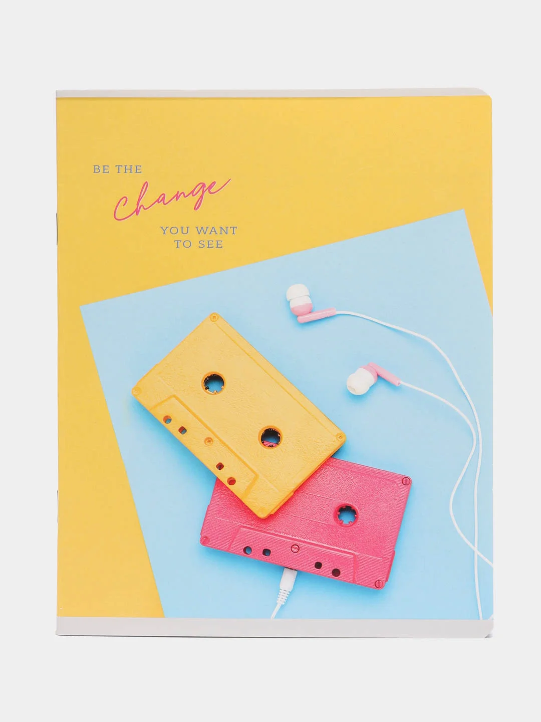 Голубой тетрадь "Стиль. Be the change", 48 листов