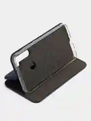 Красный чехол-книжка с карточкой для Xiaomi Redmi Note 8