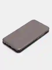 Хром чехол-книжка с карточкой для Xiaomi Redmi Note 8