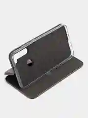 Хром чехол-книжка с карточкой для Xiaomi Redmi Note 8