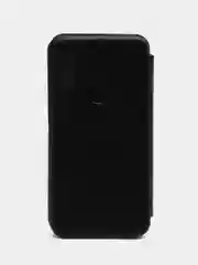 Черный чехол-книжка с карточкой для Xiaomi Redmi Note 6