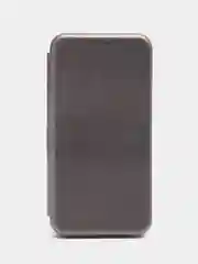 Серебряный чехол-книжка с карточкой для Xiaomi Redmi 8A