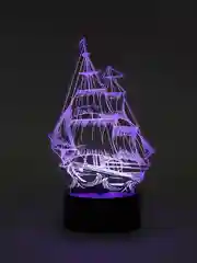 Ночник 3D "Корабль"
