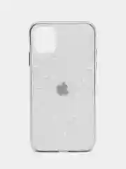 Белый чехол со стелянной панелью  iPhone 11/11 Pro/X / XS/XR /6/ 7+/8+/ 7 / 8 / SE 2020 / 11 Max