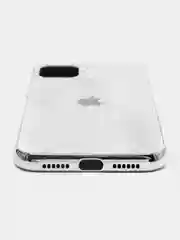 Белый чехол со стелянной панелью  iPhone 11/11 Pro/X / XS/XR /6/ 7+/8+/ 7 / 8 / SE 2020 / 11 Max