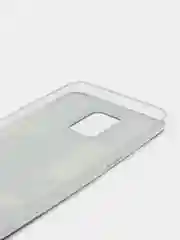 Оранжевый чехол на Xiaomi Redmi Note 9S/9 Pro / Сяоми Редми Нот 9S/9 Про прозрачный, с рисунком