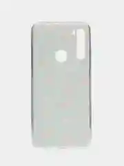 Светло-оранжевый силиконовый чехол на Xiaomi Redmi Note 8T / Сяоми Редми Нот 8T прозрачный, с рисунком