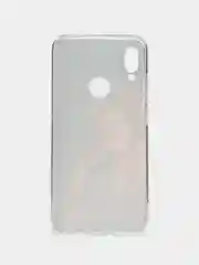 Светло-бежевый силиконовый чехол на Xiaomi Redmi Note 7 / Сяоми Редми Нот 7 прозрачный, с рисунком