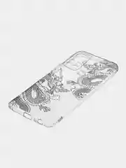 Прозрачный силиконовый чехол на Infinix HOT 11S NFC / Инфиникс Хот 11S NFC прозрачный, с рисунком