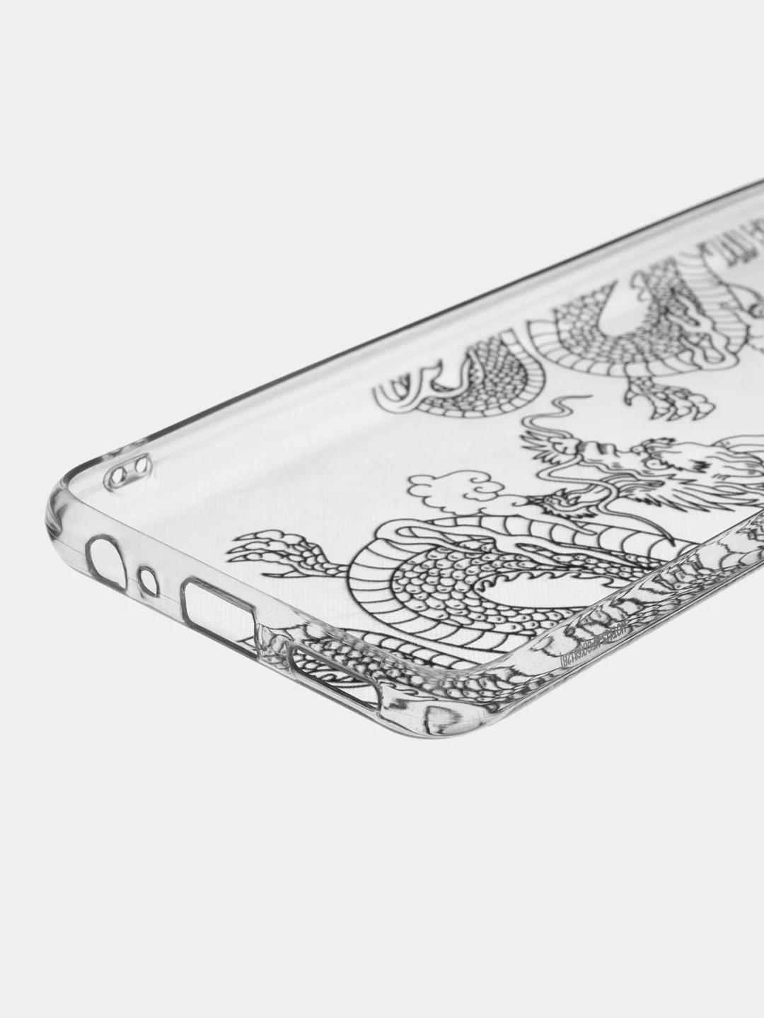 Прозрачный силиконовый чехол на Infinix HOT 11S NFC / Инфиникс Хот 11S NFC прозрачный, с рисунком